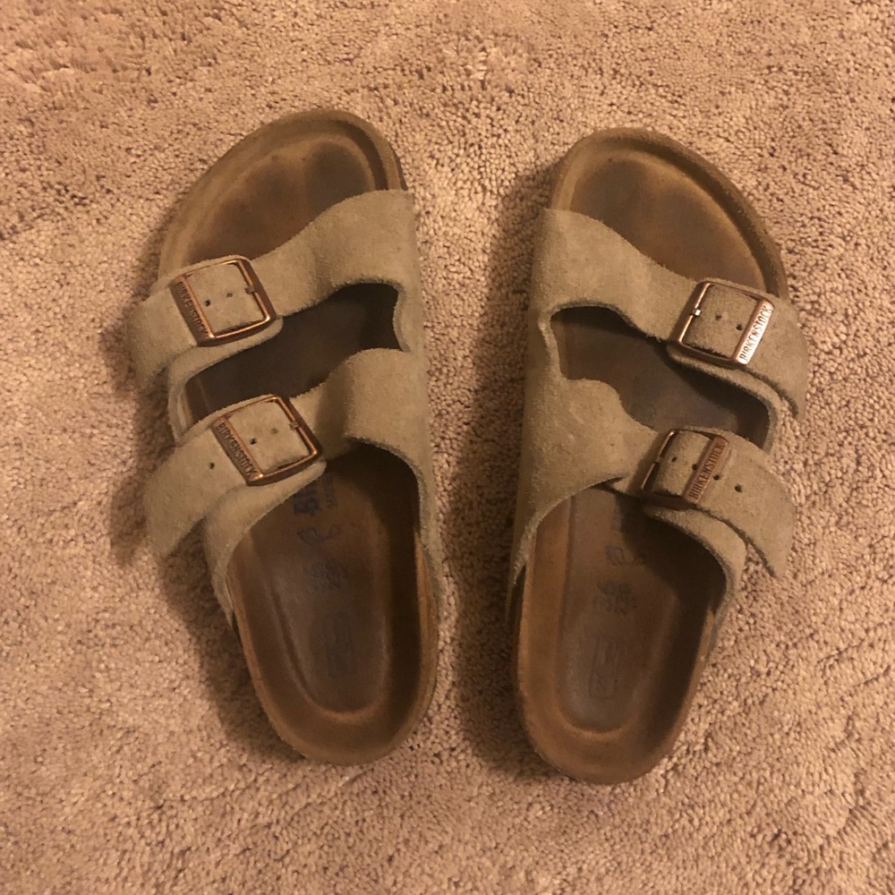 Birkenstock’s Arizona Suede Leather